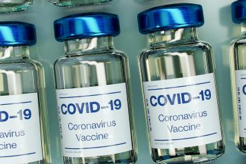 Covid-19 vaccine vials