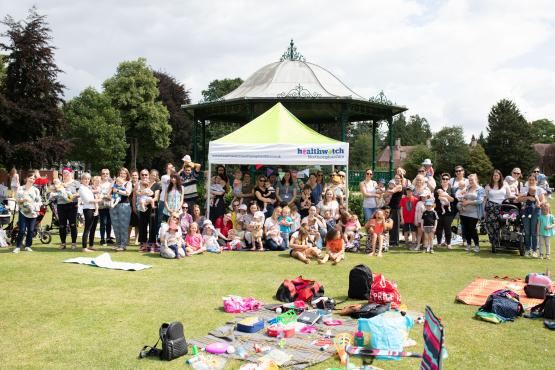 Breastfeeding picnic